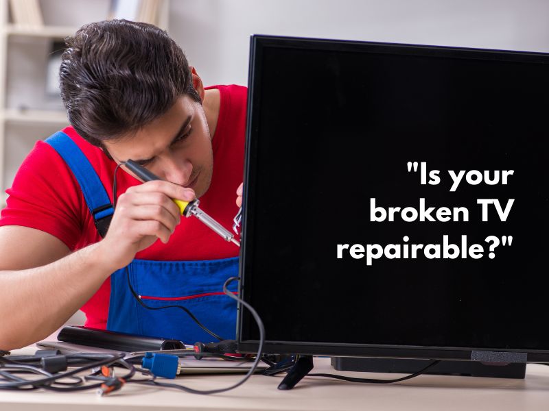 Is your broken TV repairable?
